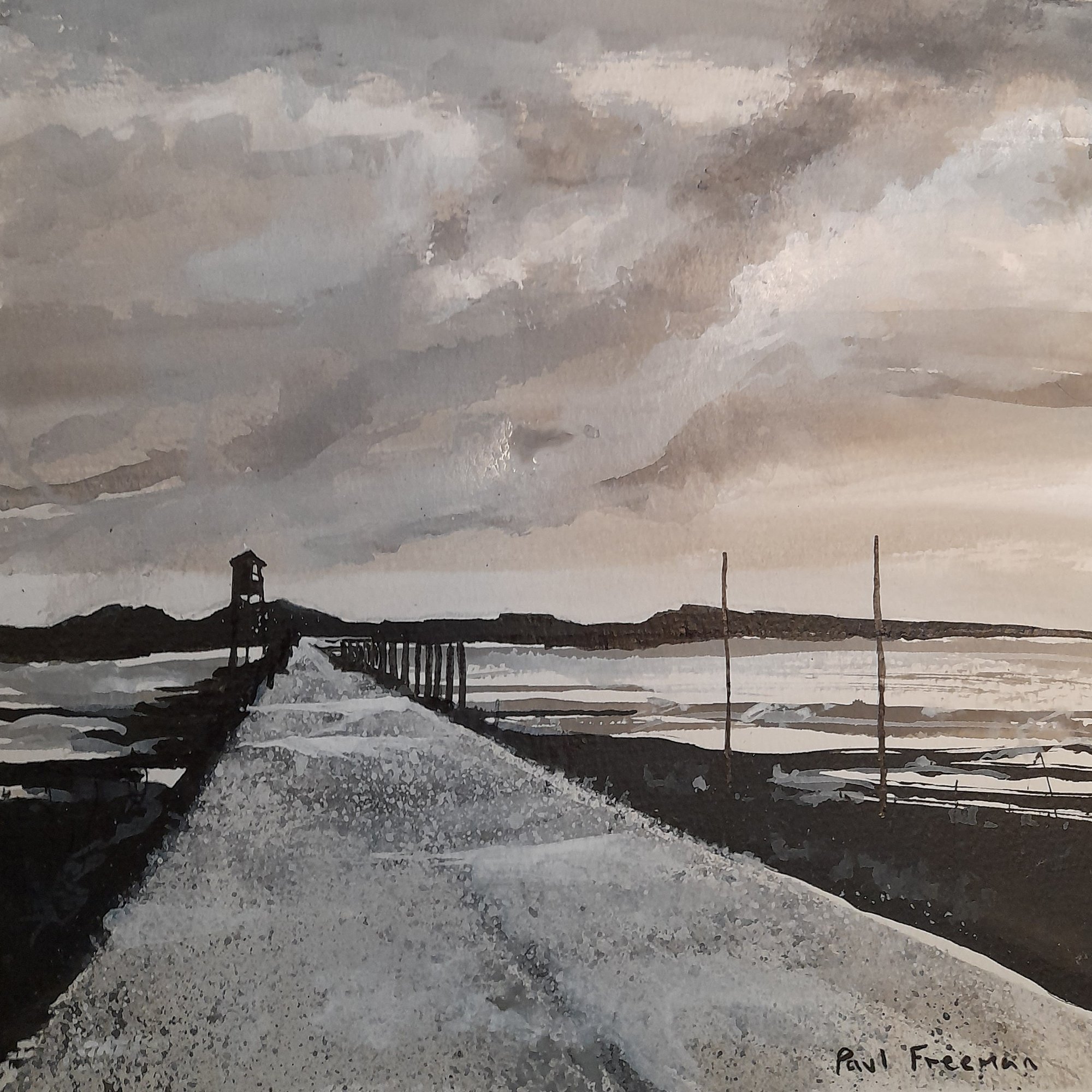 The way (to Lindisfarne) Original Landscape Art