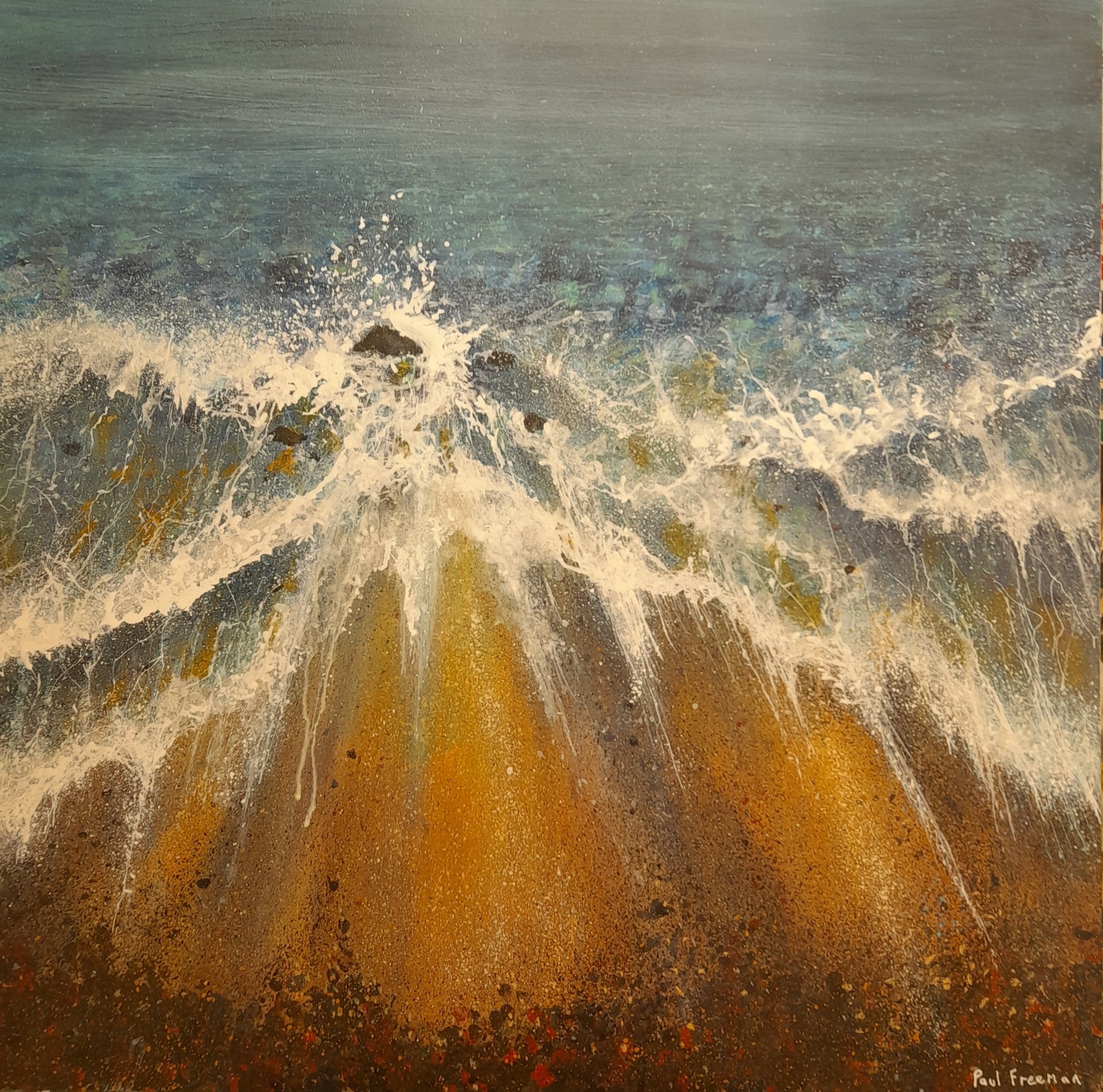A Window to the sea Original Landscape Art