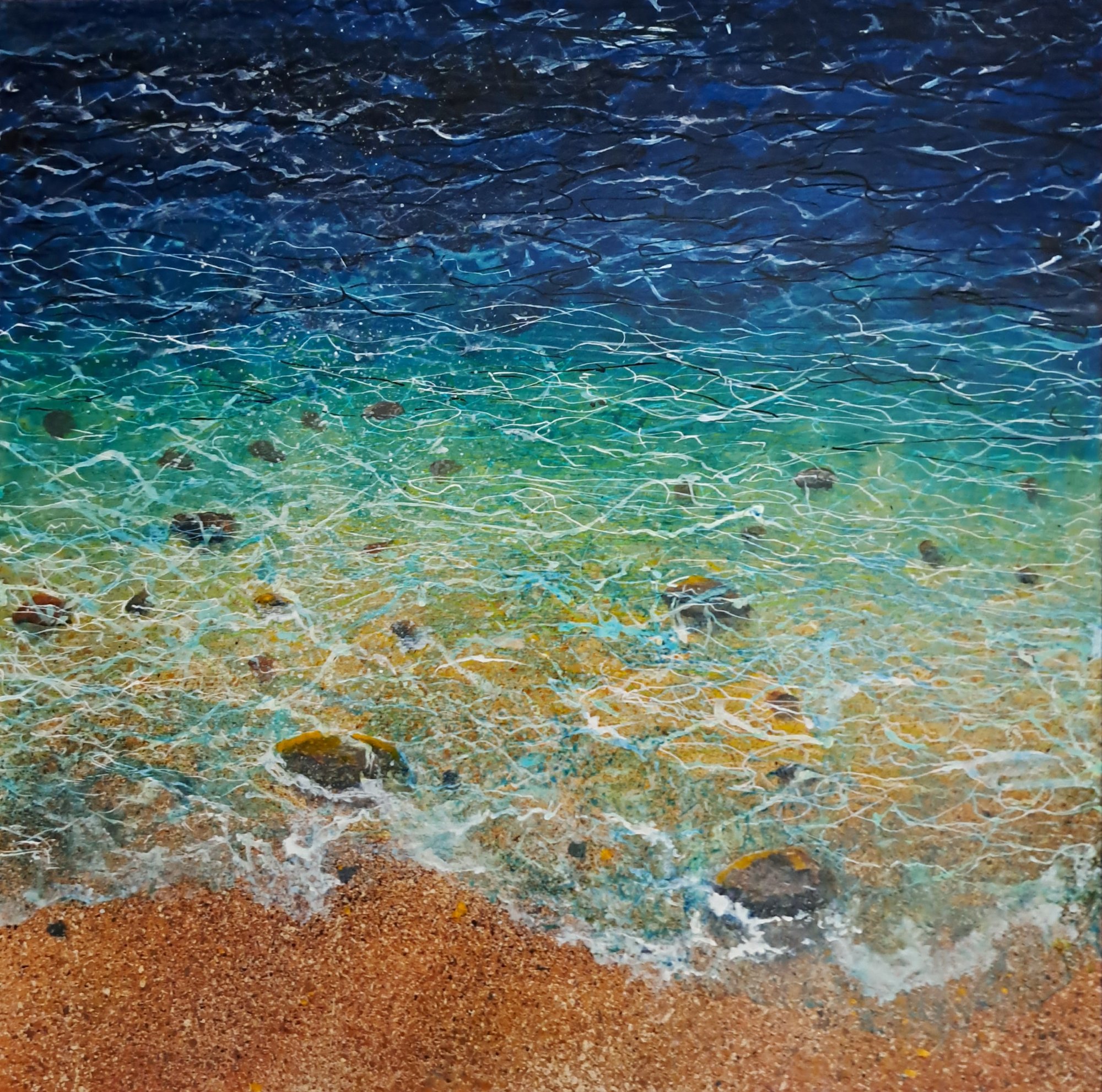 cool clear water Original Landscape Art