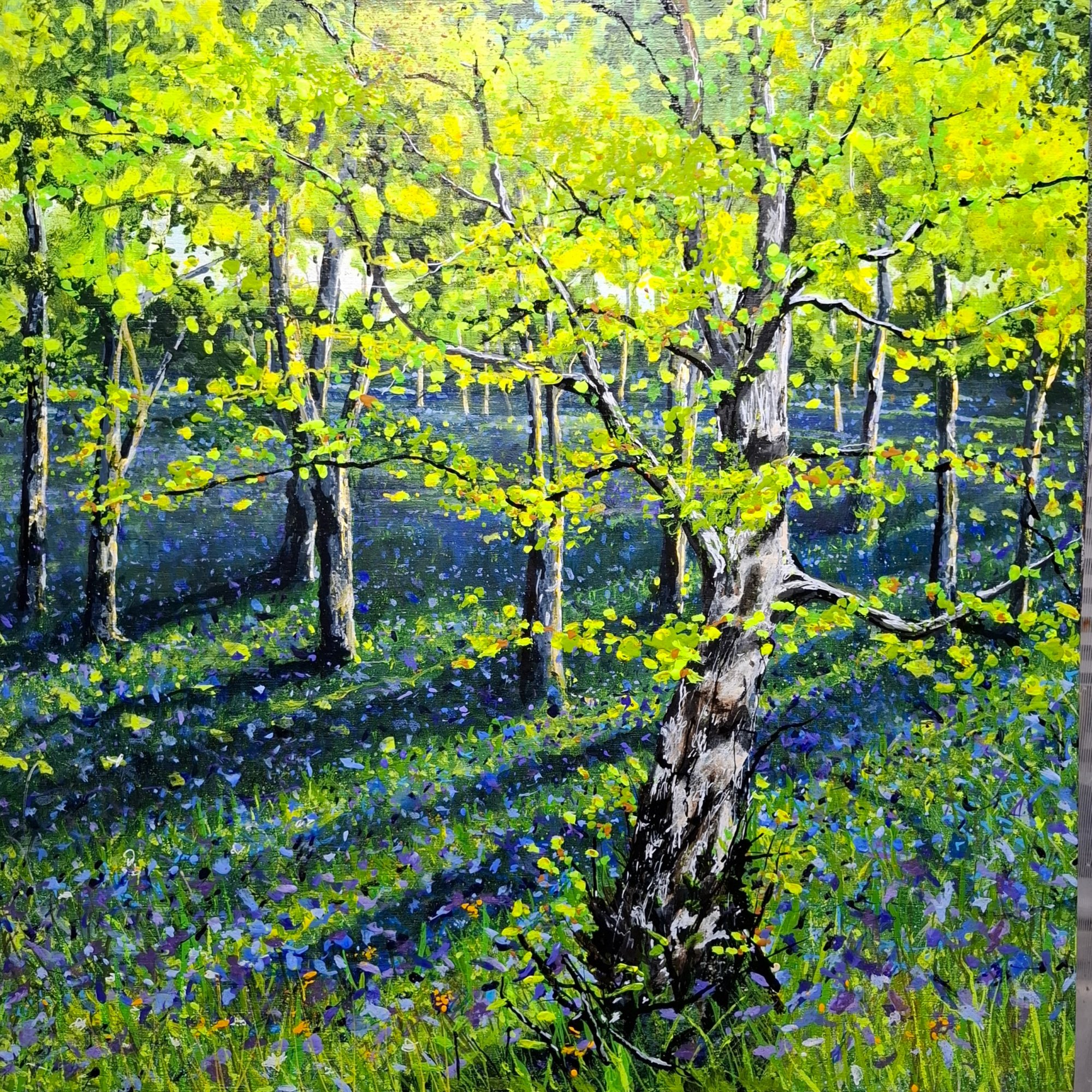 Happy blues 26 Original Landscape Art