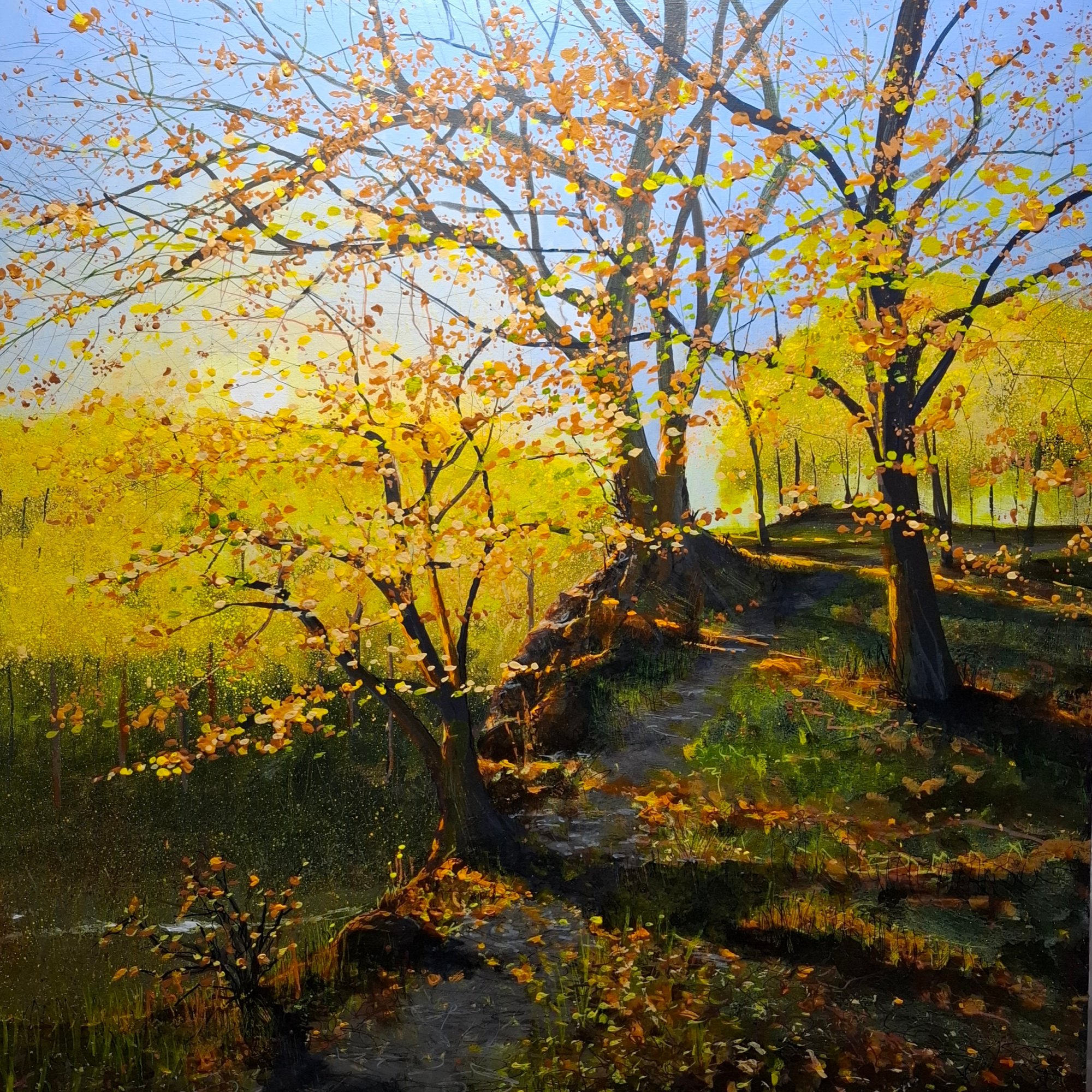 On the edge 26 Original Landscape Art