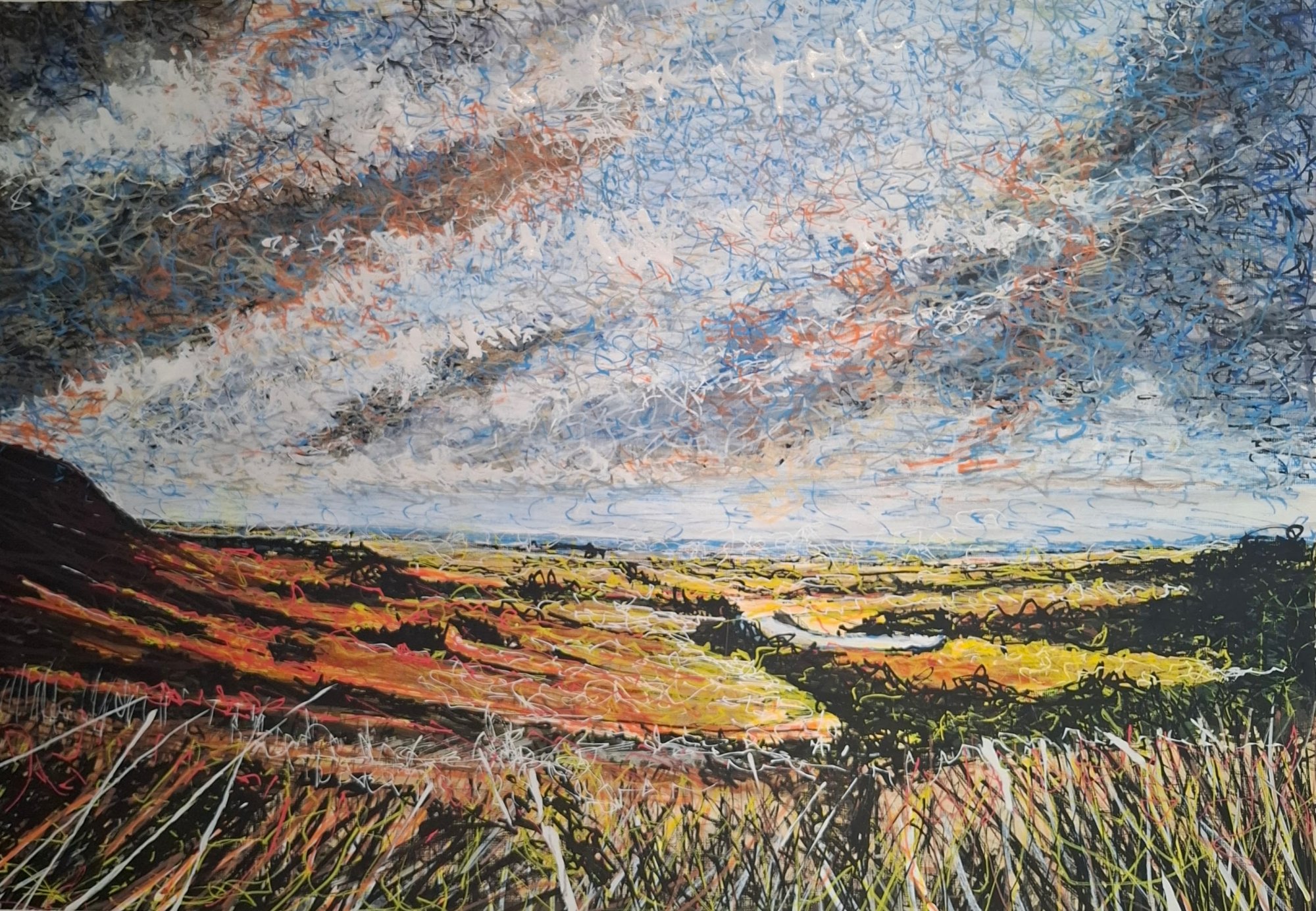 The Holme valley Original Landscape Art