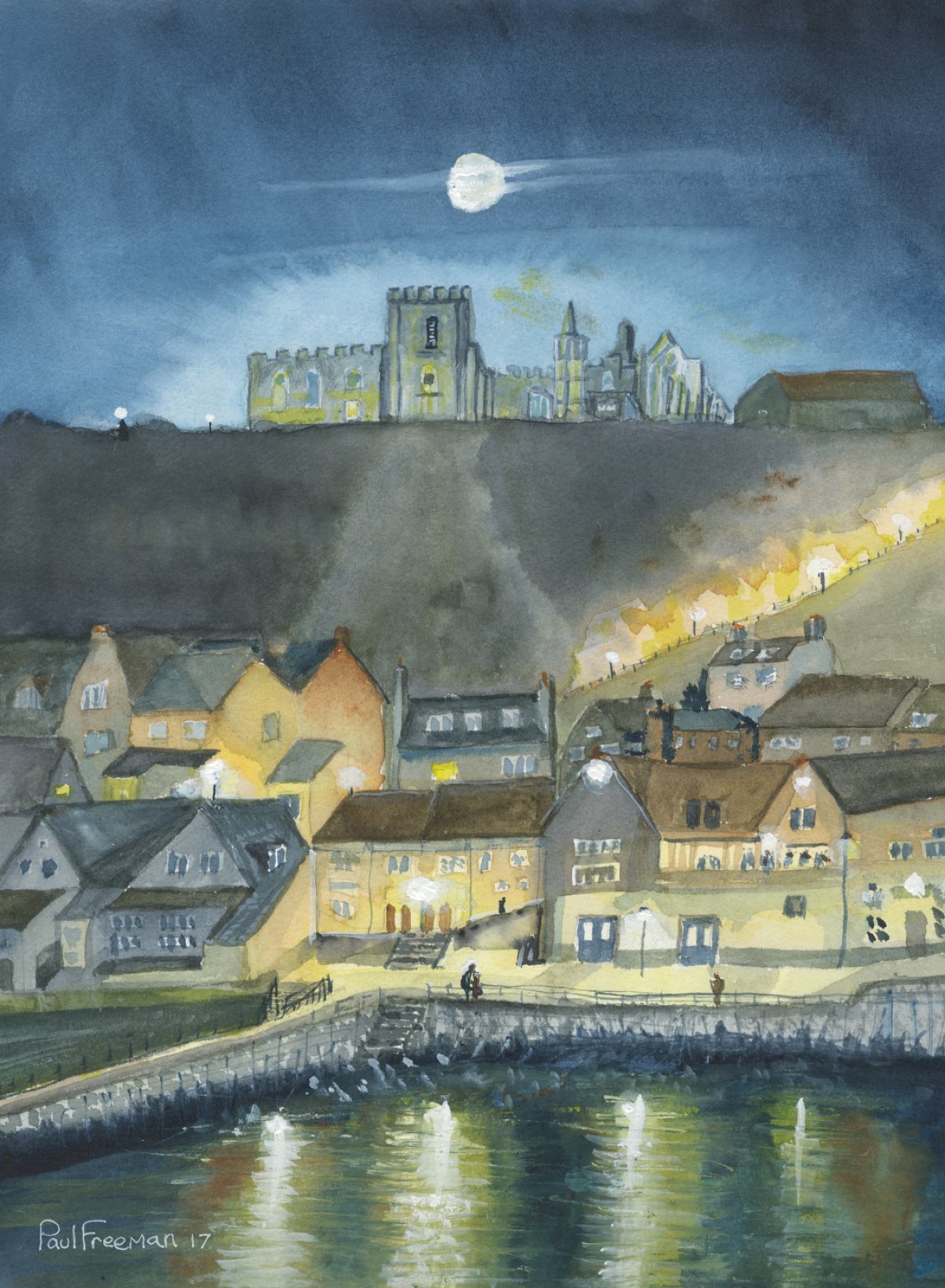 Whitby Original Landscape Art