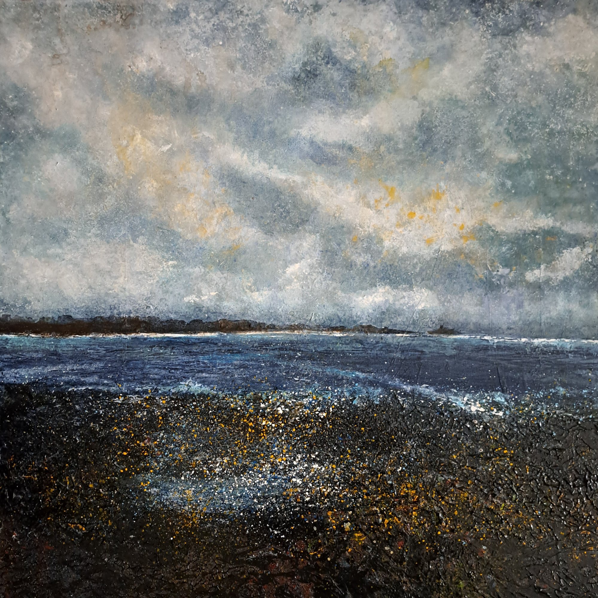 the coming of night Original Landscape Art
