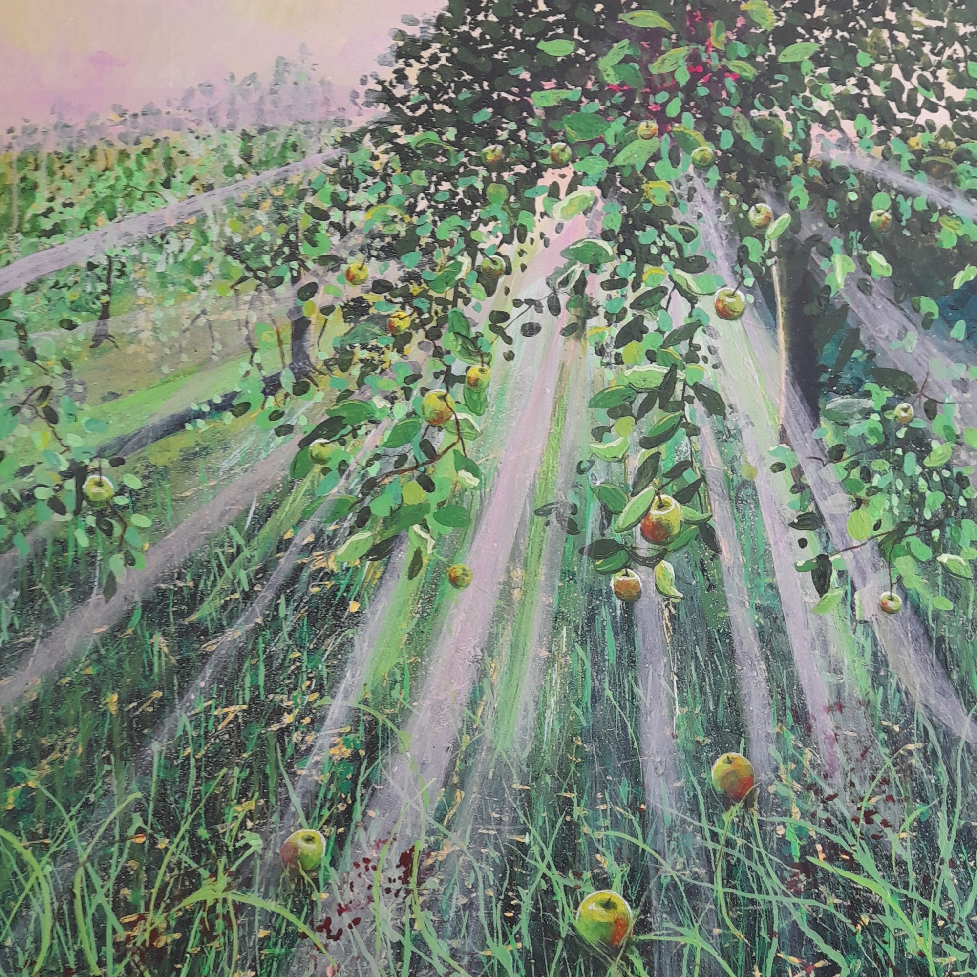 Orchard Original Landscape Art