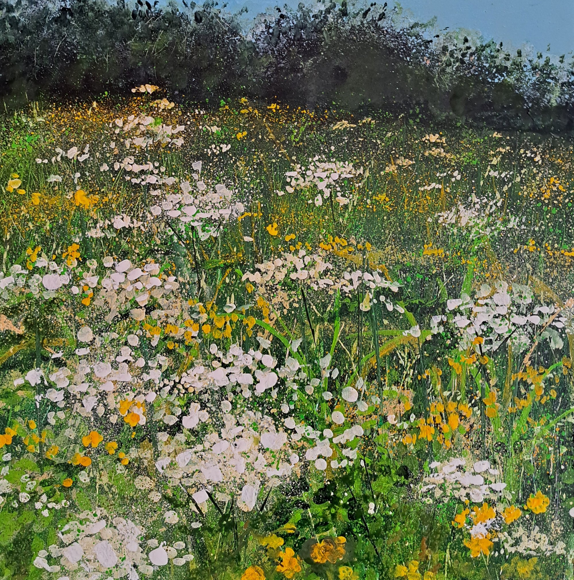 queen anns meadow Original Landscape Art