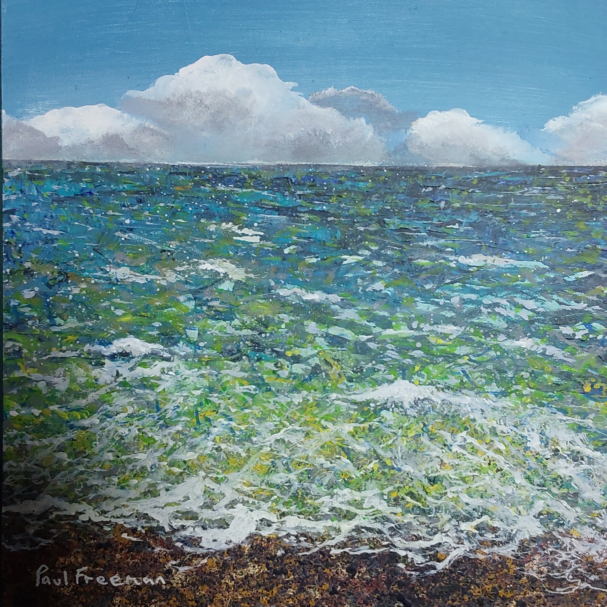 clear water Original Landscape Art