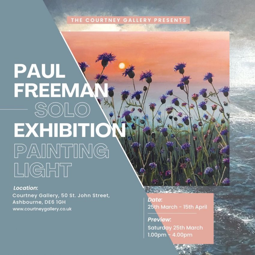 Poster for solo Exhibition