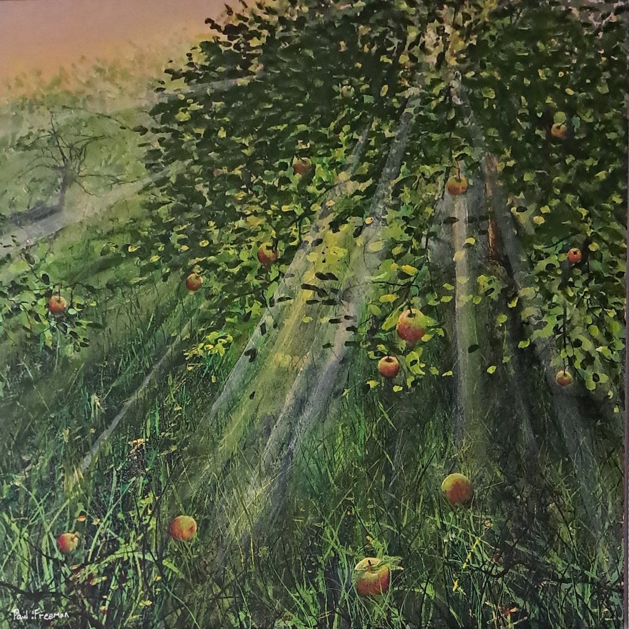 The orchard (revisited) Original Landscape Art