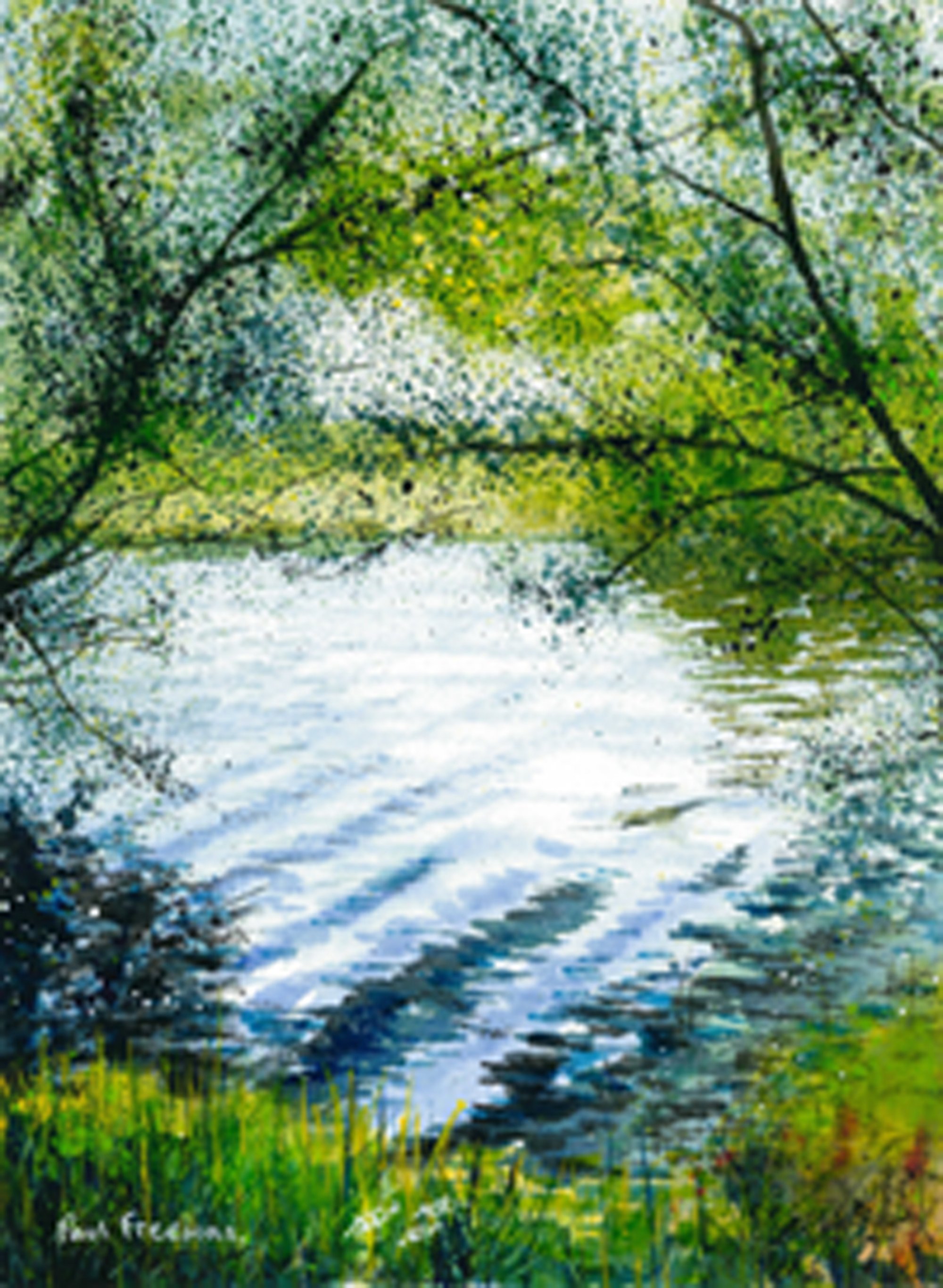 Thrybergh Country Park Original Landscape Art