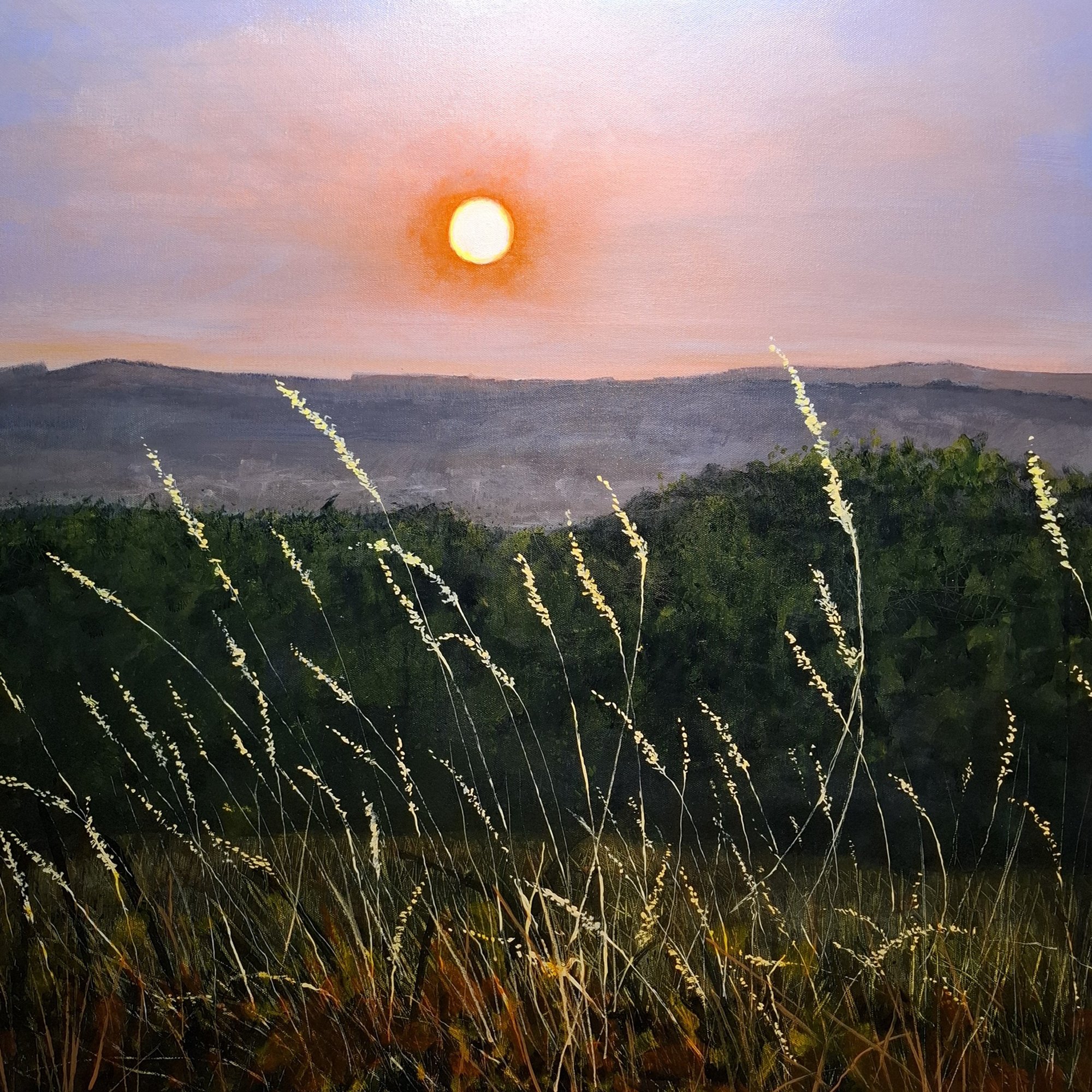 after the heat of the day Original Landscape Art