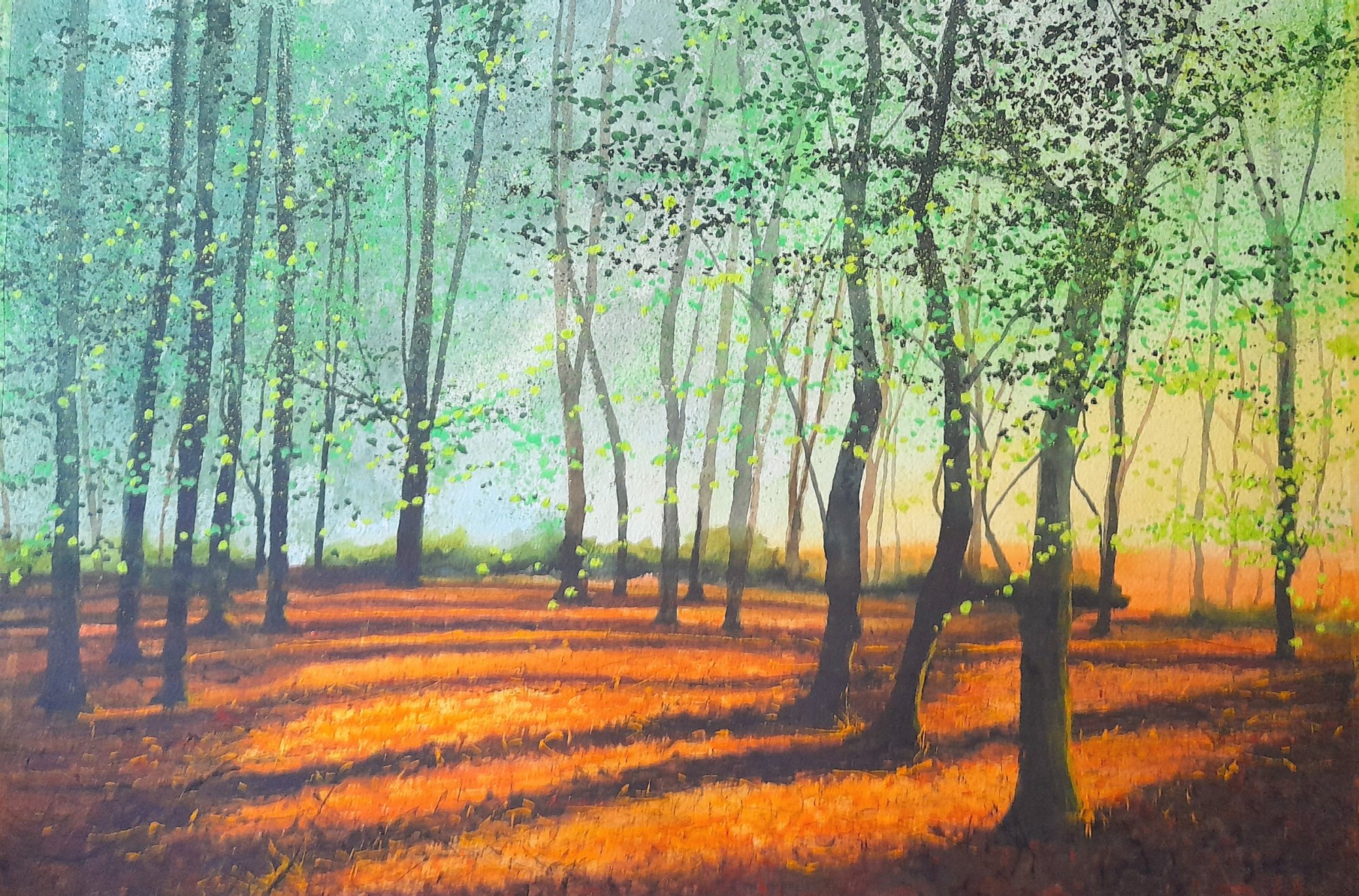 aglow Original Landscape Art