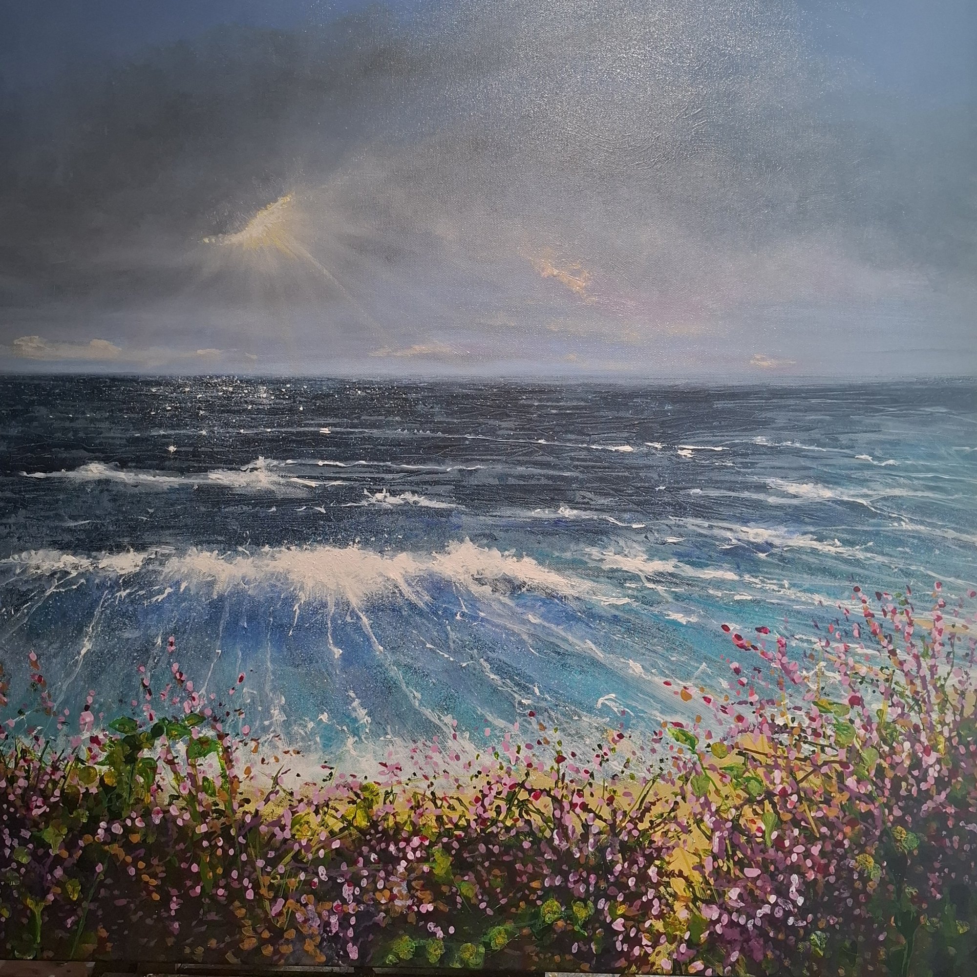 an august sea Original Landscape Art