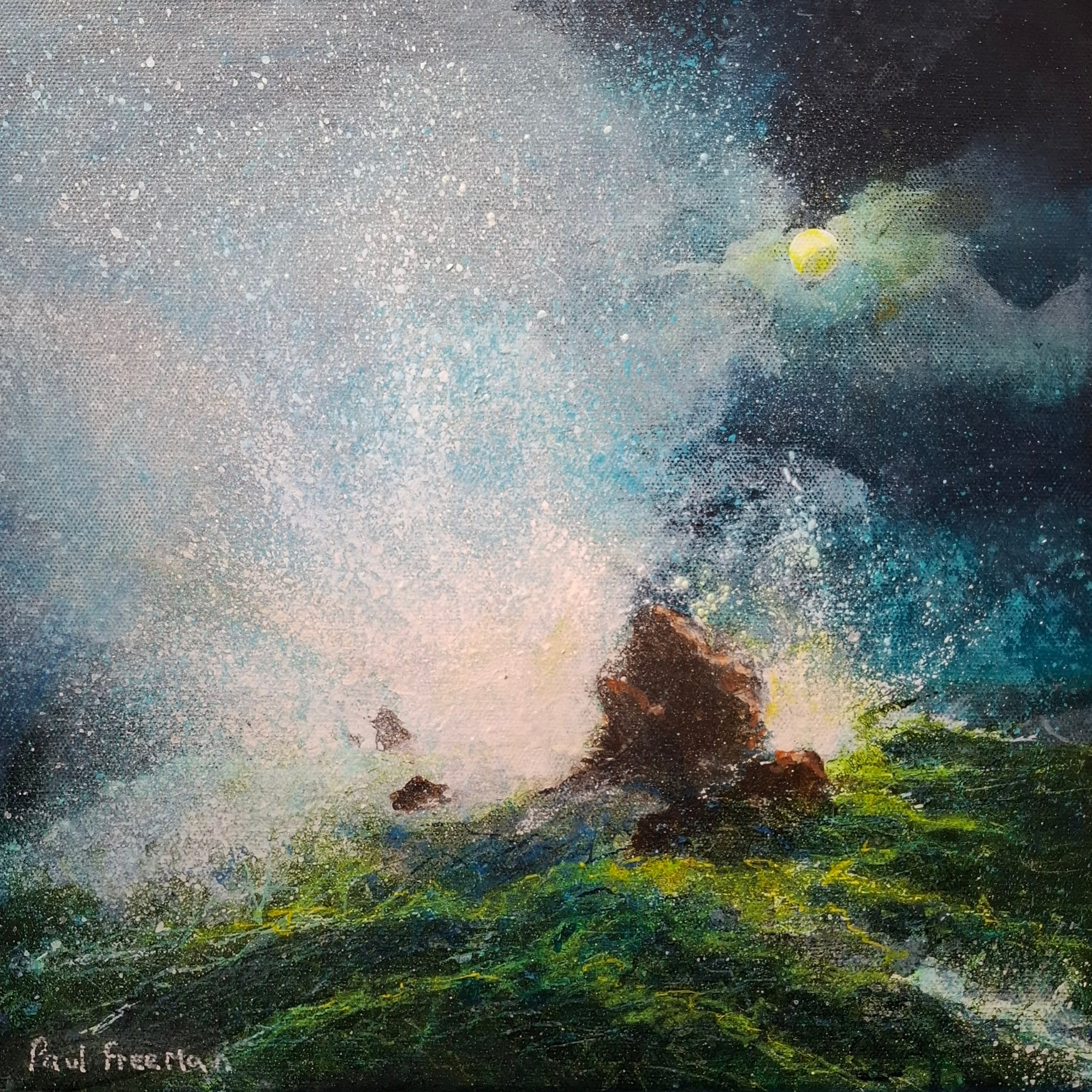 an unseen moment Original Landscape Art