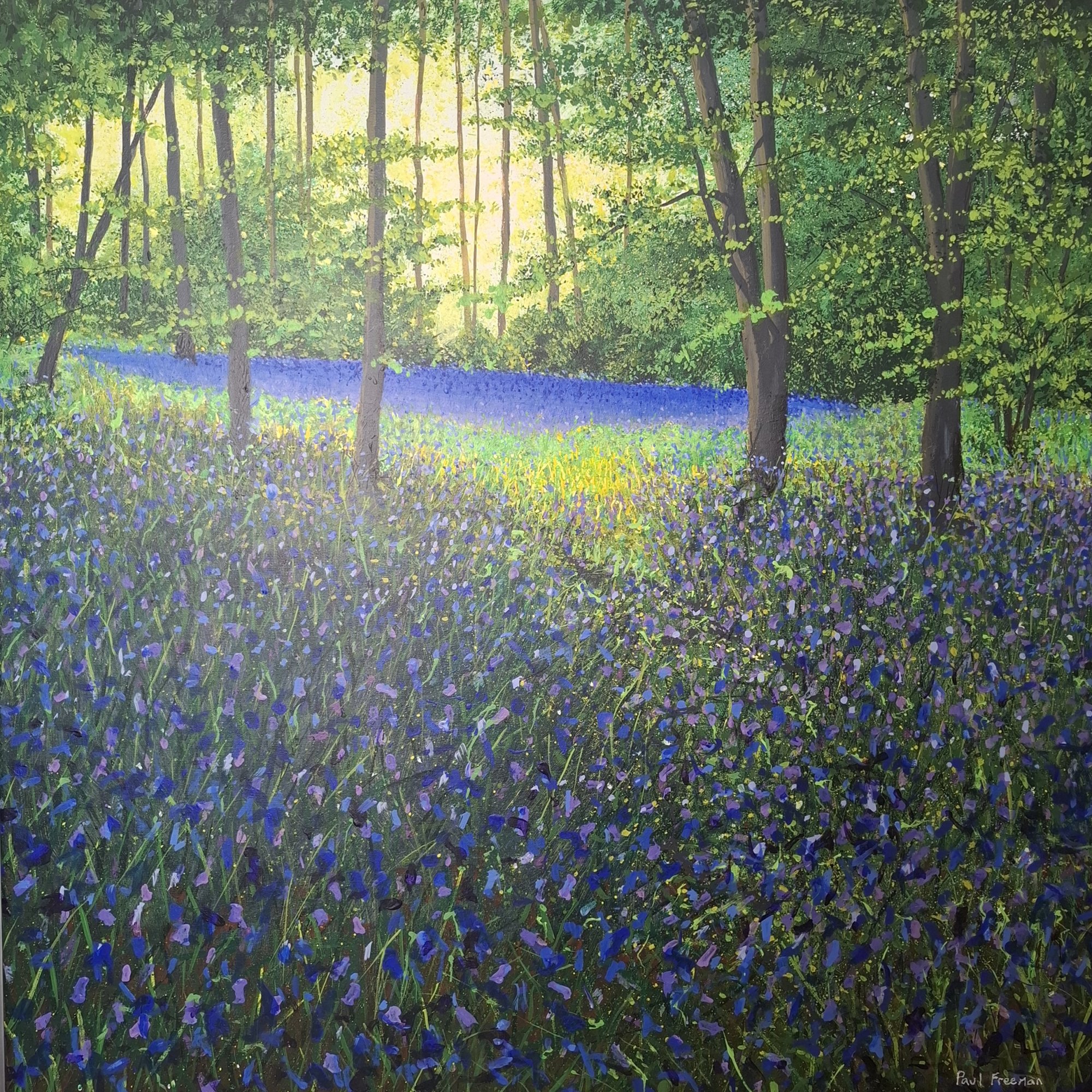 blue heaven Original Landscape Art