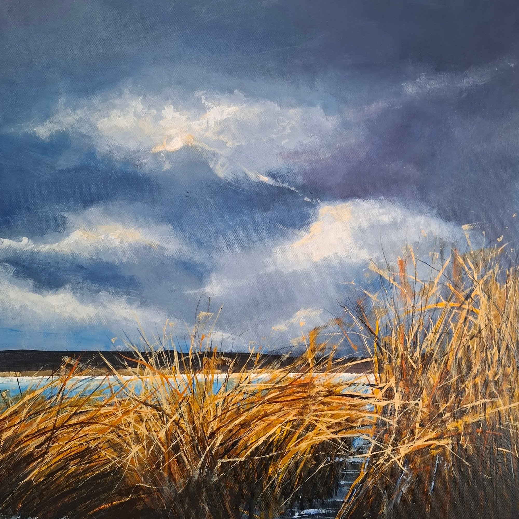 following wind Original Landscape Art