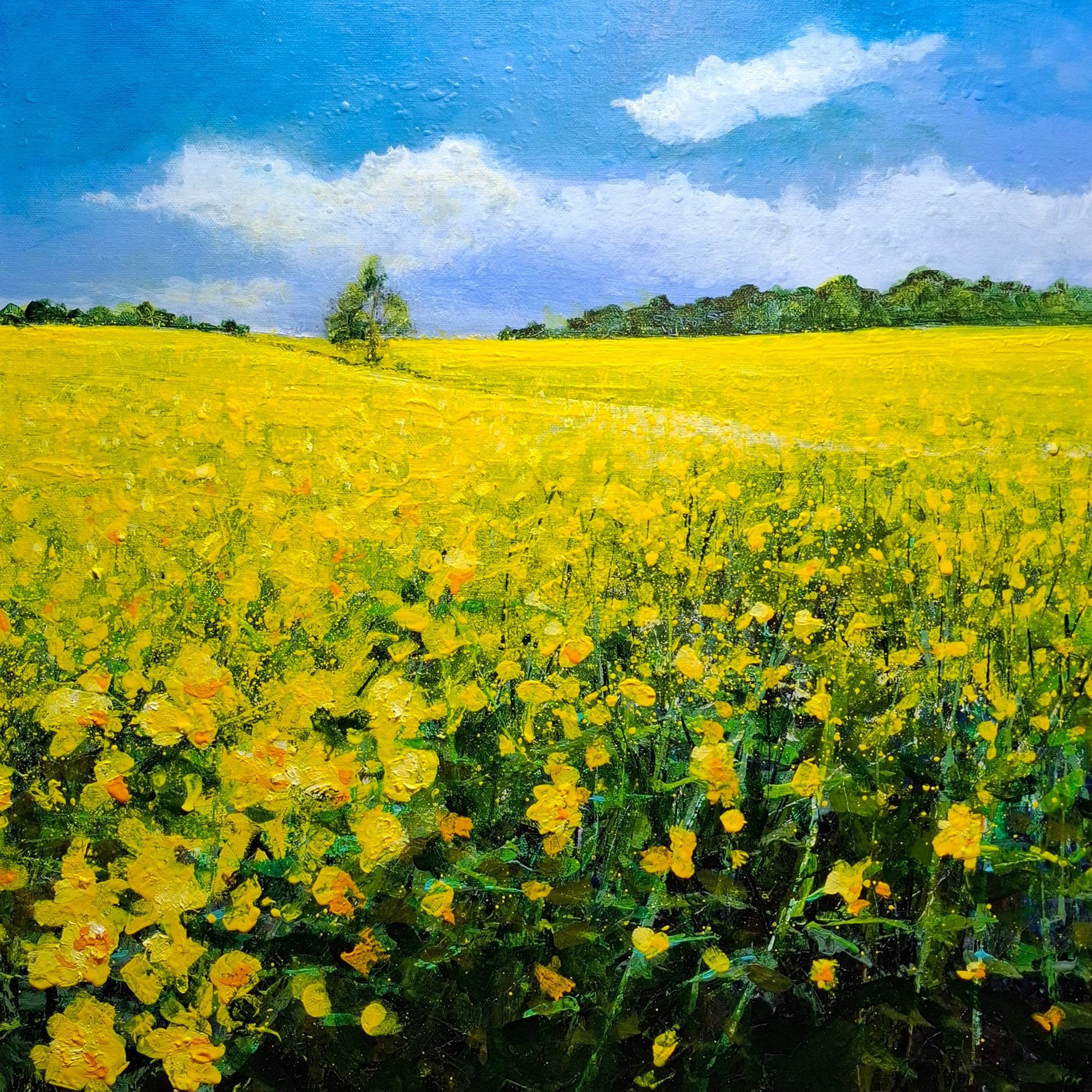 from the gorse Original Landscape Art