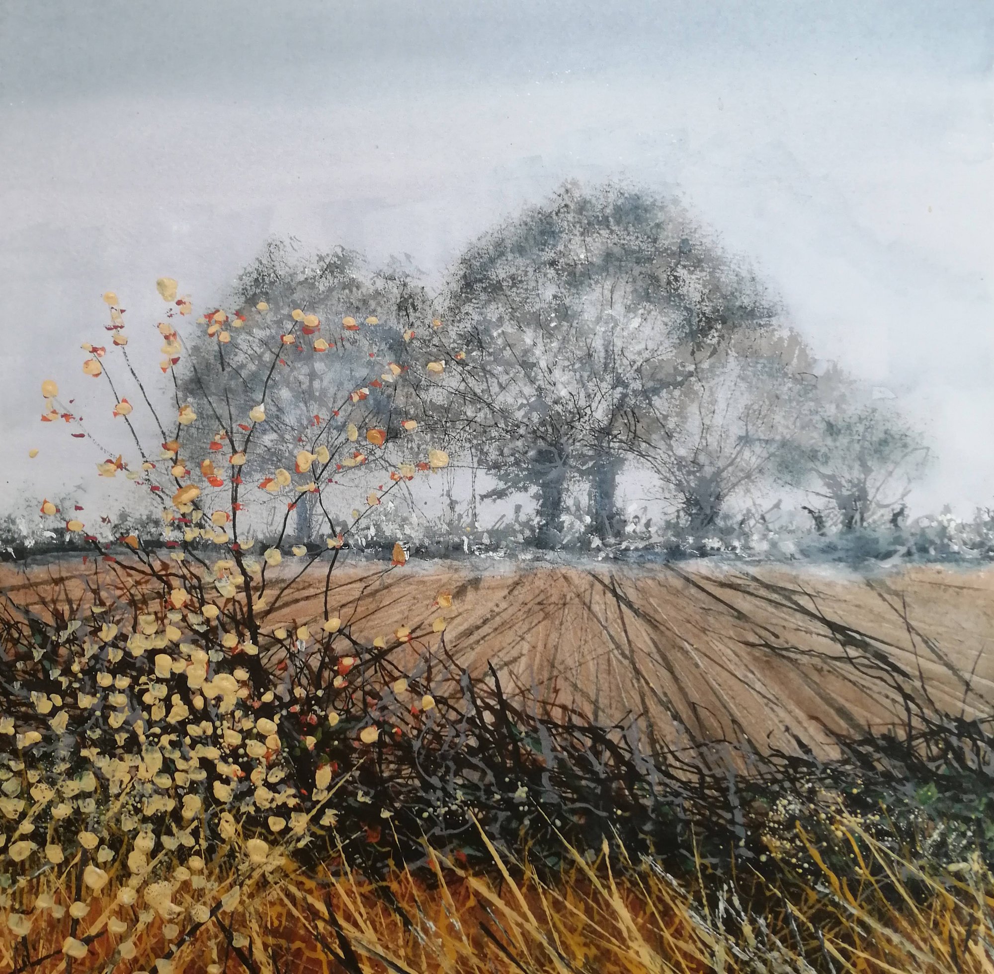 Into the Mist Original Landscape Art