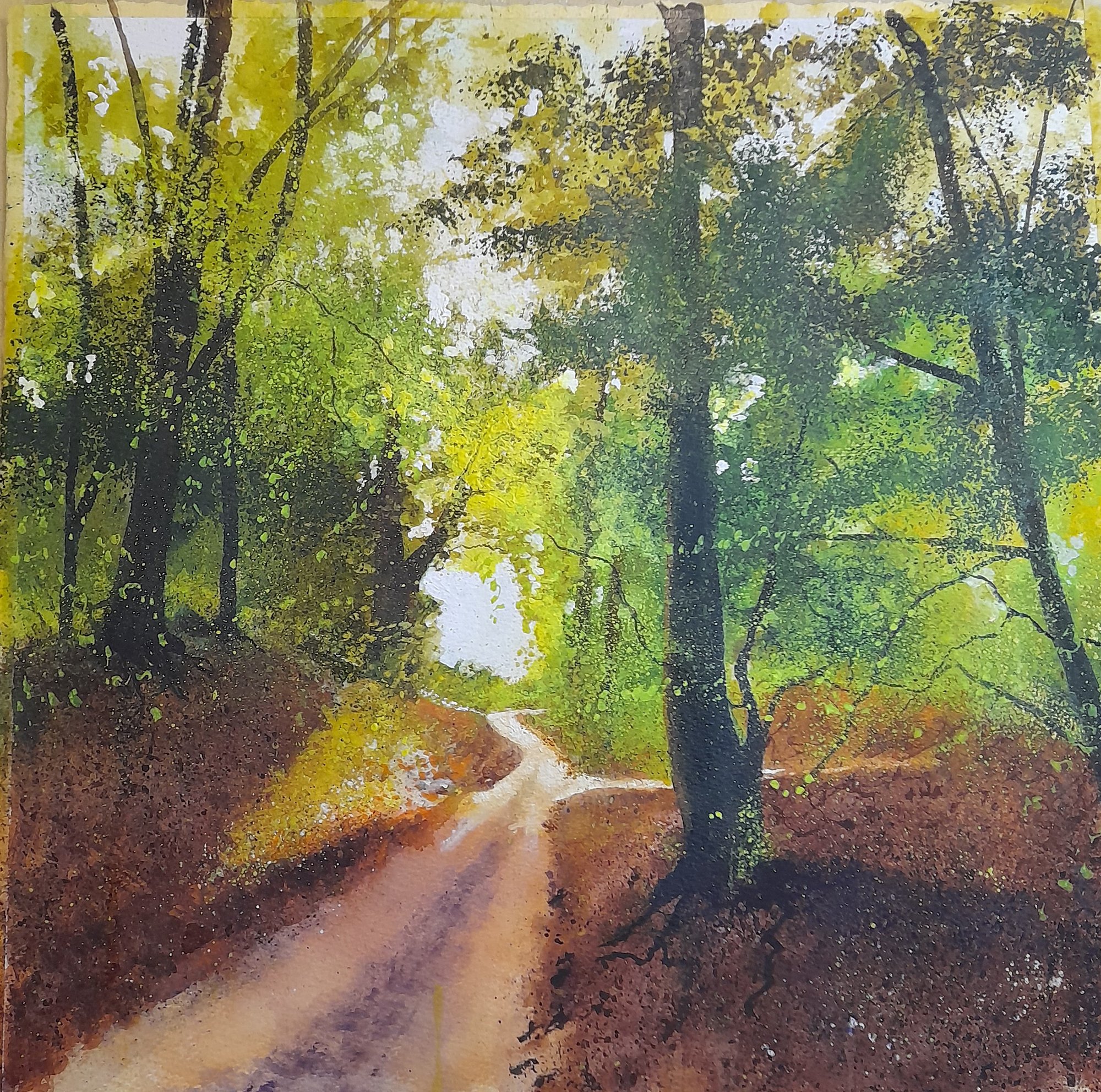 New Forest Morning Original Landscape Art