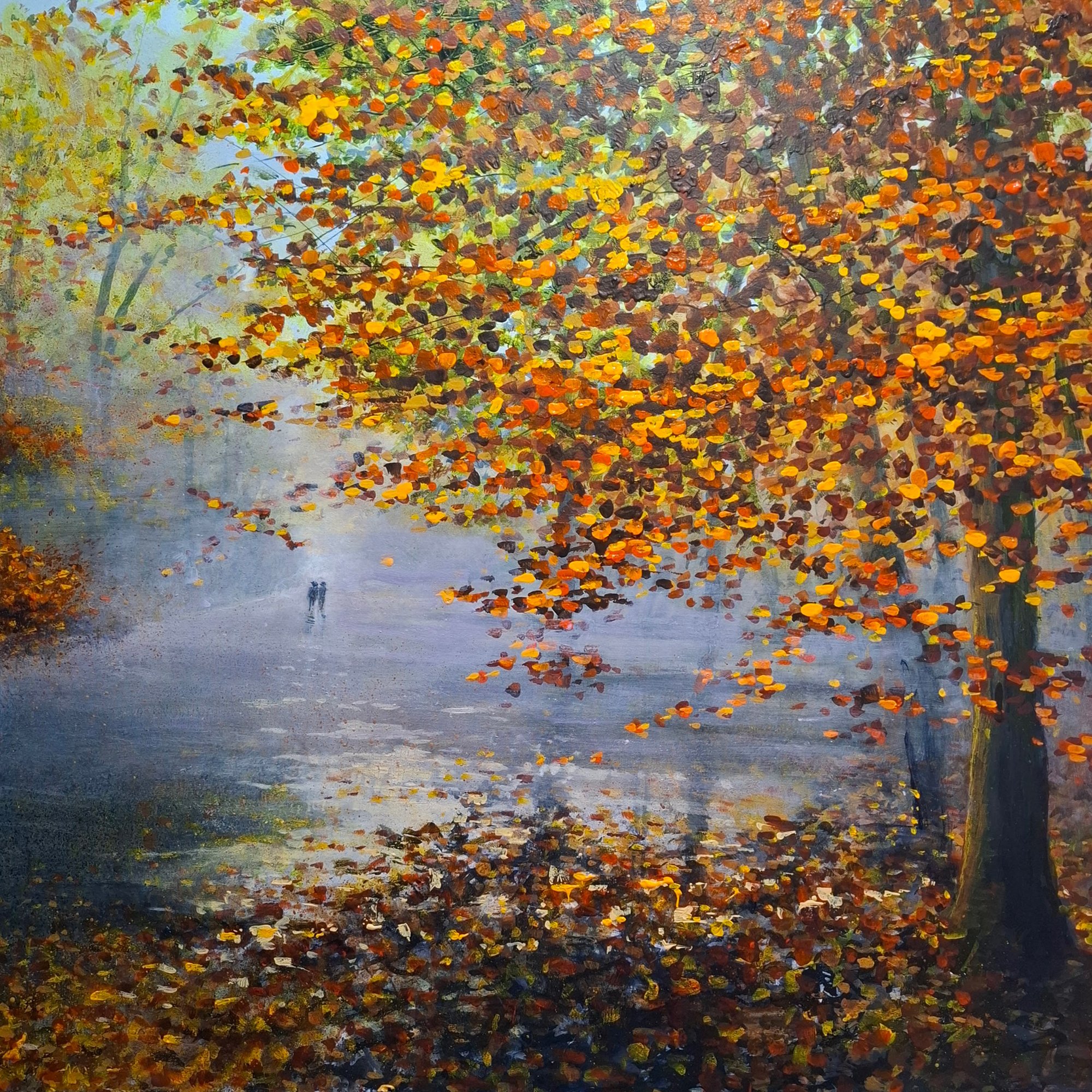 season of mists revisdited Original Landscape Art