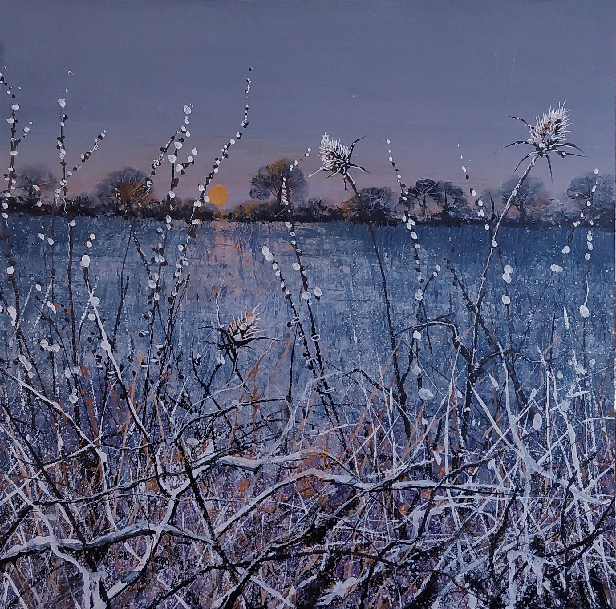 Snow Light Original Landscape Art