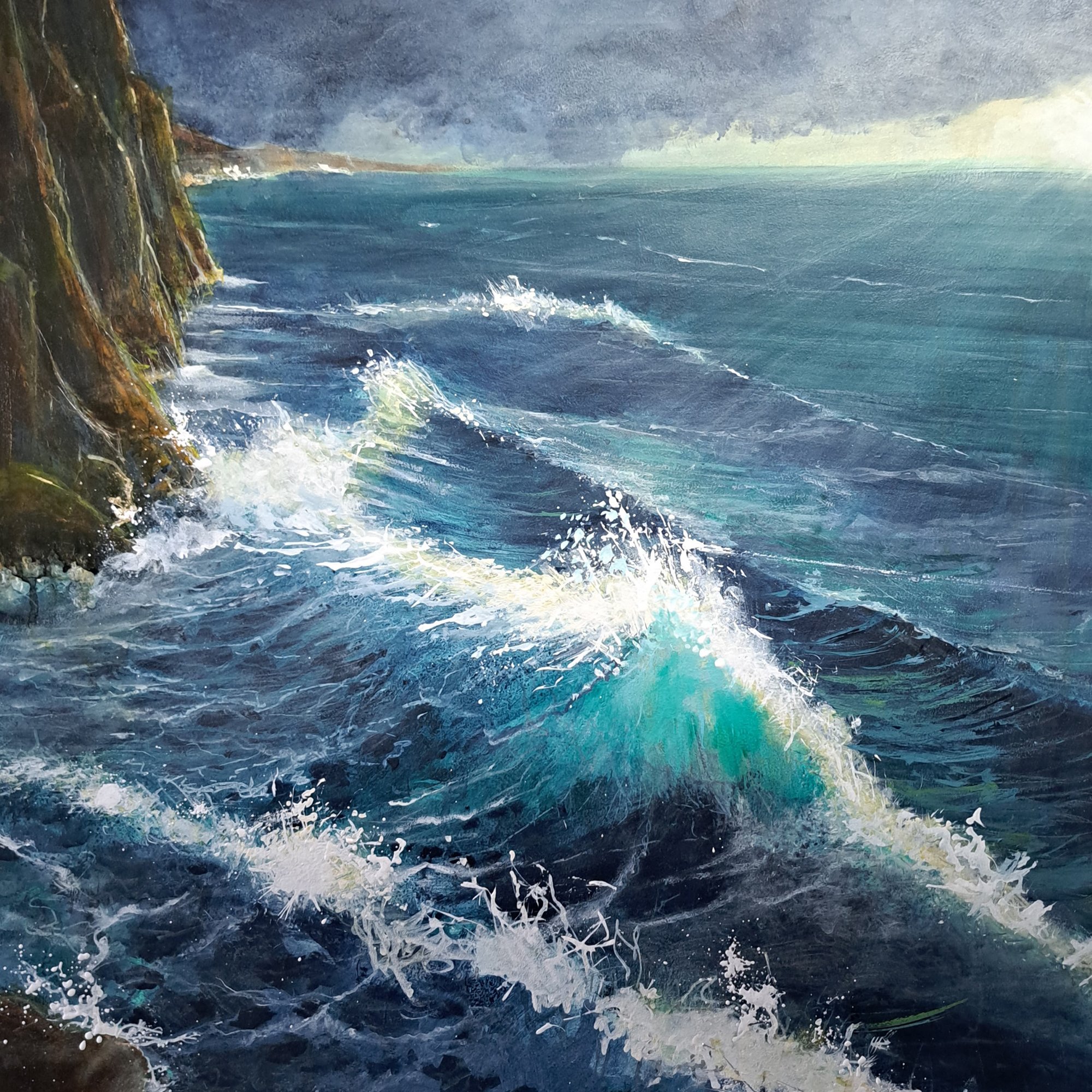 surf Original Landscape Art
