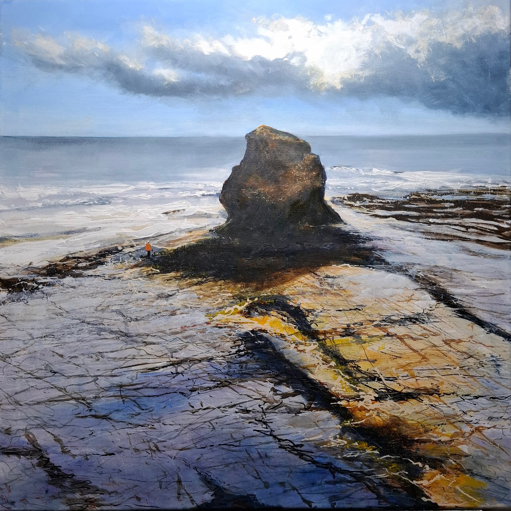 black nab Original Landscape Art