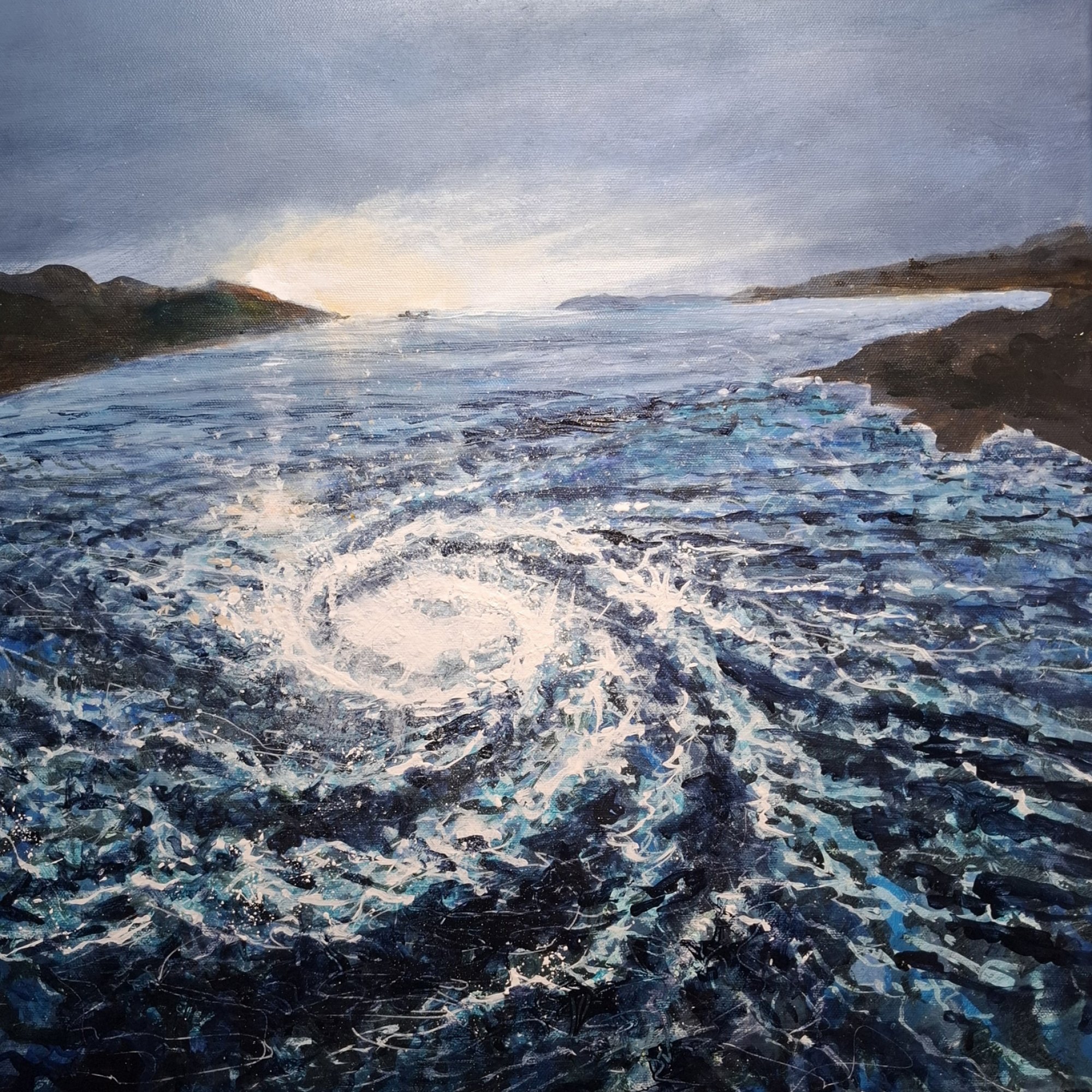 the Corryvreckan Original Landscape Art