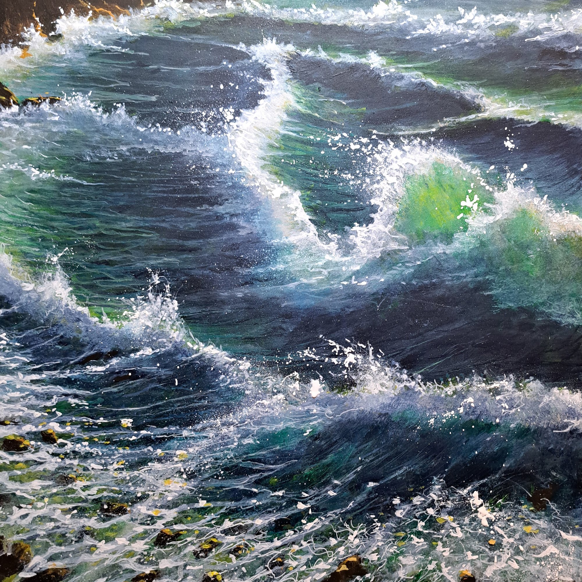 the early tide Original Landscape Art