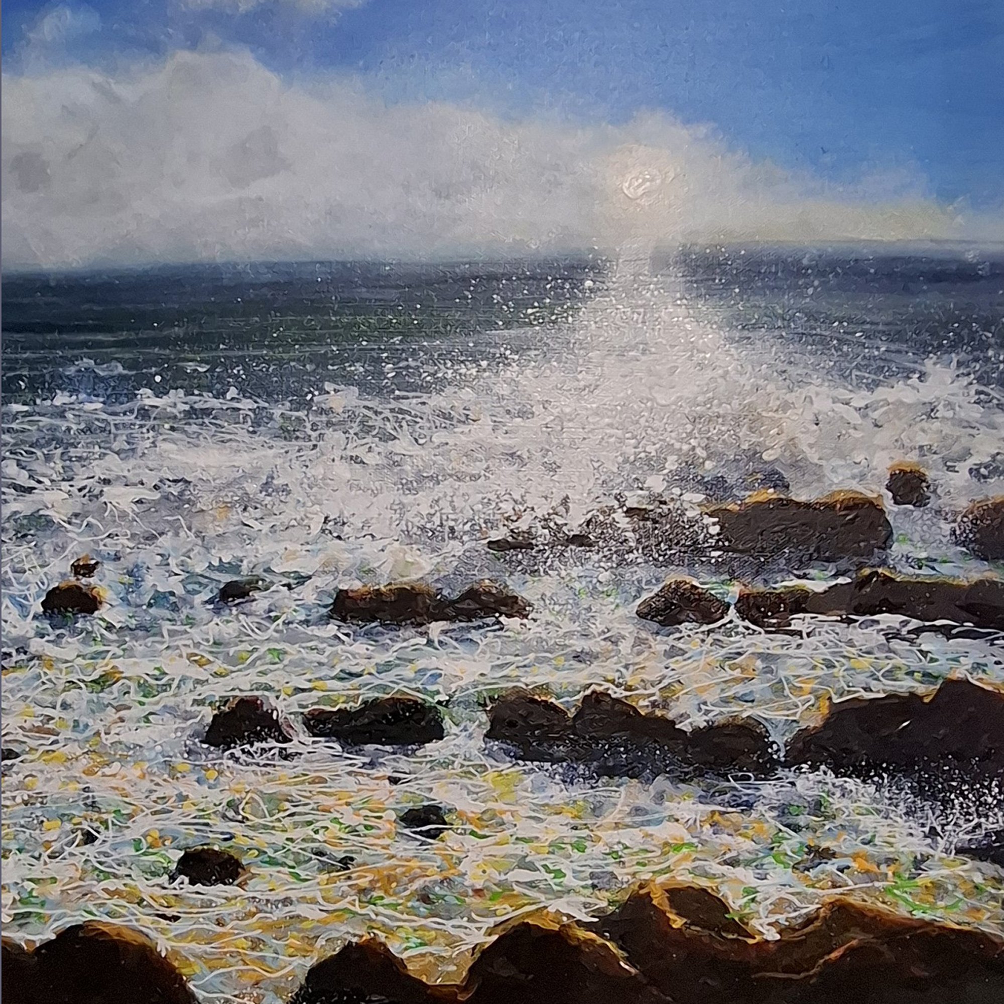 the first summer tide Original Landscape Art