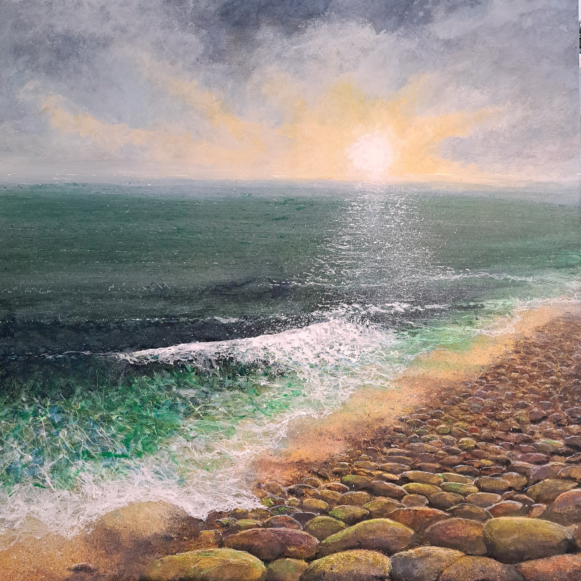 the turning tide Original Landscape Art
